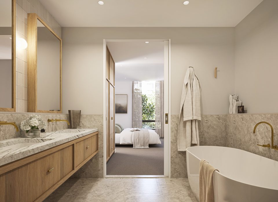 Grand ensuite, artist impression
